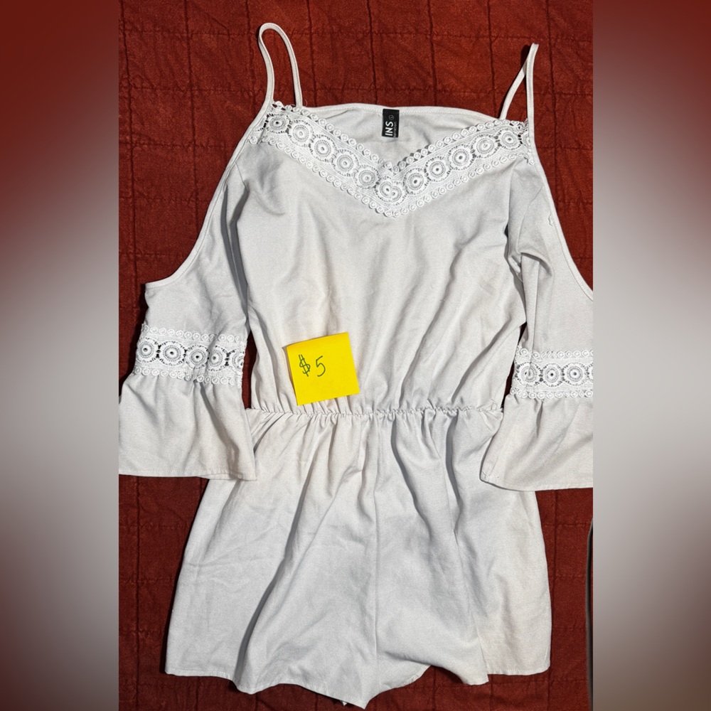 Chic White Lace Jumpsuit